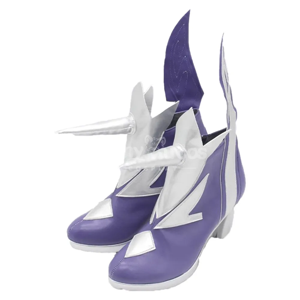 Game Genshin Impact Cosplay Skirk Cosplay Shoes