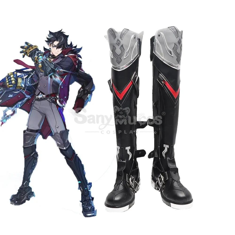 Game Genshin Impact Cosplay Wriothesley Cosplay Shoes